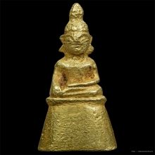 พระเชียงรุ้ง เนื้อทองคำ กรุพระธาตุพนม จ.นครพนม