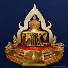 พระบูชาหลวงพ่อชินราช 9 นิ้ว รุ่นสมโภช 660 ปี เนื้อทองแดง 