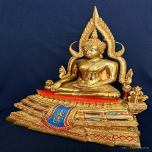 พระบูชาหลวงพ่อชินราช 9 นิ้ว รุ่นสมโภช 660 ปี เนื้อทองแดง 