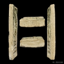 พระสมเด็จ หลวงพ่อเฮง วัดบ้านขอม รุ่น 1 ปี 2499 เนื้อผง