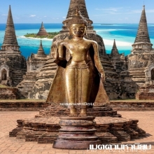 พระพุทธรูป สมัยอยุธยาราชวงศ์ปราสาททอง ปางห้ามญาติ