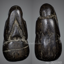 พระปิดตาพิมพ์ปั้น หลวงพ่อแก้ว วัดเครือวัลย์