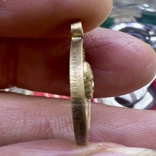 เหรียญกลมเล็ก2506 พ่อเงิน ดอนยายหอม ฝาบาตรพิมพ์นิยม สุดๆ