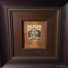 ภาพถ่ายหลวงพ่อสด วัดปากน้ำ พร้อมลายเซนต์ ปี 2492