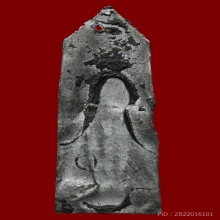 พระกรุวัดกลางตลาดพลู พิมพ์ยืนประทานพร เนื้อชินตะกั่ว กรุงเทพ