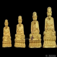 พระทองคำ ชุดหลวงปู่ทวด รุ่นสร้างเจดีย์ วัดช้างให้