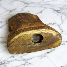 รูปหล่อปั้มรุ่นแรก หลวงพ่อเกษม เขมโก ปี 35 รุ่นมงคลเกษม๘๑