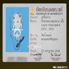 จิ้งจกมหาเสน่ห์หลวงปู่หน่าย วัดบ้านแจ้ง