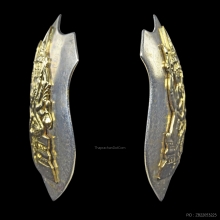 เหรียญโล่ห์พระพรหมสี่หน้าทองคำ หลวงปู่สีห์ อ.วันชัย ปี 2519