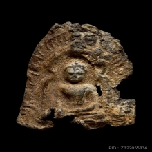 พระซุ้มนครโกษา กรุวัดกาญจนาราม จ.สุราษฎร์ธานี  เนื้อชินเงิน