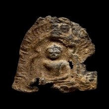 พระซุ้มนครโกษา กรุวัดกาญจนาราม จ.สุราษฎร์ธานี  เนื้อชินเงิน