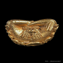 พระปิดตามหาอุตม์หลวงพ่อเกษม เขมโก เนื้อทองคำ