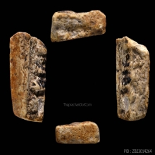 ชิ้นส่วนพระสมเด็จบางขุนพรหม พิมพ์ฐานแซมกรุเก่า มีบัตร2สถาบัน