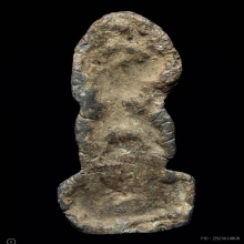 พระนาคปรก กรุป่าไม้แดง เนื้อตะกั่วสนิมแดง จ.สิงห์บุรี