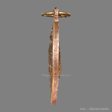 เหรียญเยือนอินเดีย ปี19 หลวงปู่โต๊ะ เนื้อนาค