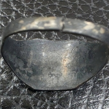 แหวนเงินลงยา ลายธงชาติ หลวงพ่อเดิม