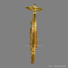 เหรียญเยือนอินเดีย ปี19 หลวงปู่โต๊ะ เนื้อทองคำ