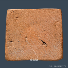 พระเนื้อดินทรงสิงห์ หลวงพ่อโบ้ย วัดมะนาว