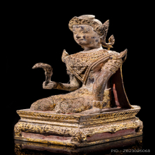 พระแม่โพสพทรงเครื่องยุครัตนโกสินทร์