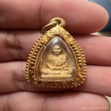 พระเนื้อทองคำหลวงปู่หลอด วัดใหม่เสนา