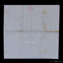 ๙ “จารมือ+ใบฝอย” ผ้ายันต์พุทธเกษตรหลวงพ่อกัสสปมุนี ๙