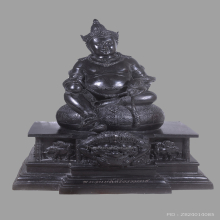 พระบูชา ท้าวกุเวรมหาราช (พระธนบดีศรีธรรมราช) วัดชะเมา ปี2548