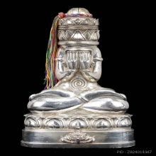 ปิดตาพังพระกาฬ เนื้อเงิน หน้าตัก 5นิ้ว