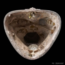 ปิดตาพังพระกาฬ เนื้อเงิน หน้าตัก 5นิ้ว