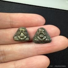 พระปิดตาเมฆสิทธิ์ หลวงพ่อทับ วัดอนงคาราม พิมพ์ชะลูดไม่แต่ง