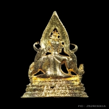 รูปหล่อชินราช ลพ.ฤาษีลิงดำ รุ่น 3 พน้อมกล่องเดิม