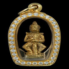 ท้าวเวสสุวรรณเจ้าคุณศรี(สนธิ์)วัดสุทัศน์ฯ ฐานไข่ปลา(บัวเม็ด)