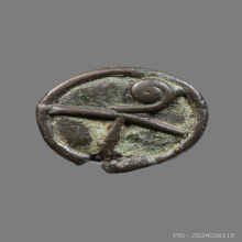 พระอุปคุตเนื้อสำริด ศิลปะเขมร