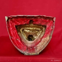 พระบูชาพุทธญาณนเรศวร์ ตรา สธ. ลงรักปิดทอง ขนาด 5 นิ้ว