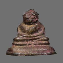 พระชัยวัฒน์หลวงปู่บุญ วัดกลางบางแก้ว พิมพ์ป้อมเล็ก