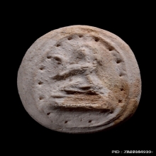 พระผงนางกวักพิมพ์ไข่ปลาจุด หลวงปู่เผือก วัดกิ่งแก้ว ปี 2496