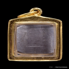 หัวแหวนหลวงพ่อเดิม วัดหนองโพ เนื้อเงิน