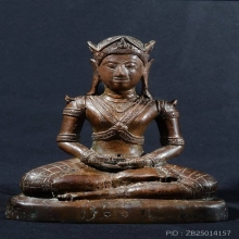 พระบูชาโลหะสำริดสมัย รัชกาลเหนือ