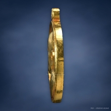 เหรียญสมเด็จโต 100ปี วัดระฆัง ขนาด2.4cm เนื้อทองคำ พรัอมบัตร