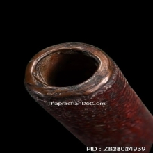 ตะกรุดโทนหลวงพ่อทบ วัดชนแดน เนื้อทองแดง ถักเชือก ลายธงชาติ