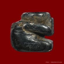 พระปิดตา พิมพ์ปั้น  เนื้อผงคลุกรัก