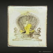 รูปถ่ายอัดกรอบกระจก หลวงพ่อเดิม