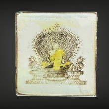 รูปถ่ายอัดกรอบกระจก หลวงพ่อเดิม