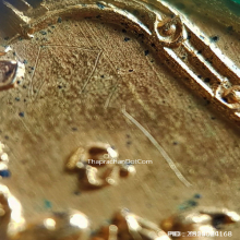 เหรียญ พระร่วง วัดลาดบัวขาว ปี 2517 กะไหล่ทอง