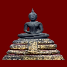 พระประธานยิ้มรับฟ้า รุ่นอนุสรณ์100ปี พ.ศ.2515 วัดระฆัง 5นิ้ว