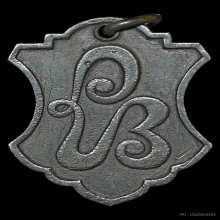 เหรียญ ลพ.หรุ่น วัดช้างเผือก เนื้อเงิน ปี2460 จ.สมุทรสงคราม