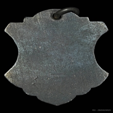 เหรียญ ลพ.หรุ่น วัดช้างเผือก เนื้อเงิน ปี2460 จ.สมุทรสงคราม