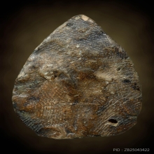 พระกลีบบัวเนื้อดินชุบรัก หลวงพ่อนุ่ม วัดนางใน