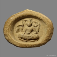 พระพิมพ์ โพธิสัตว์อวโลกิเตศวร กรุเขาขรม จ.ตรัง