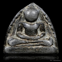 หลวงพ่อโต อยุธยา เนื้อชินเงิน