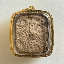 หลวงพ่อปาน พิมพ์ทรงหนุมานใหญ่ เปลือย เนื้อดินเผา พ.ศ. 2460